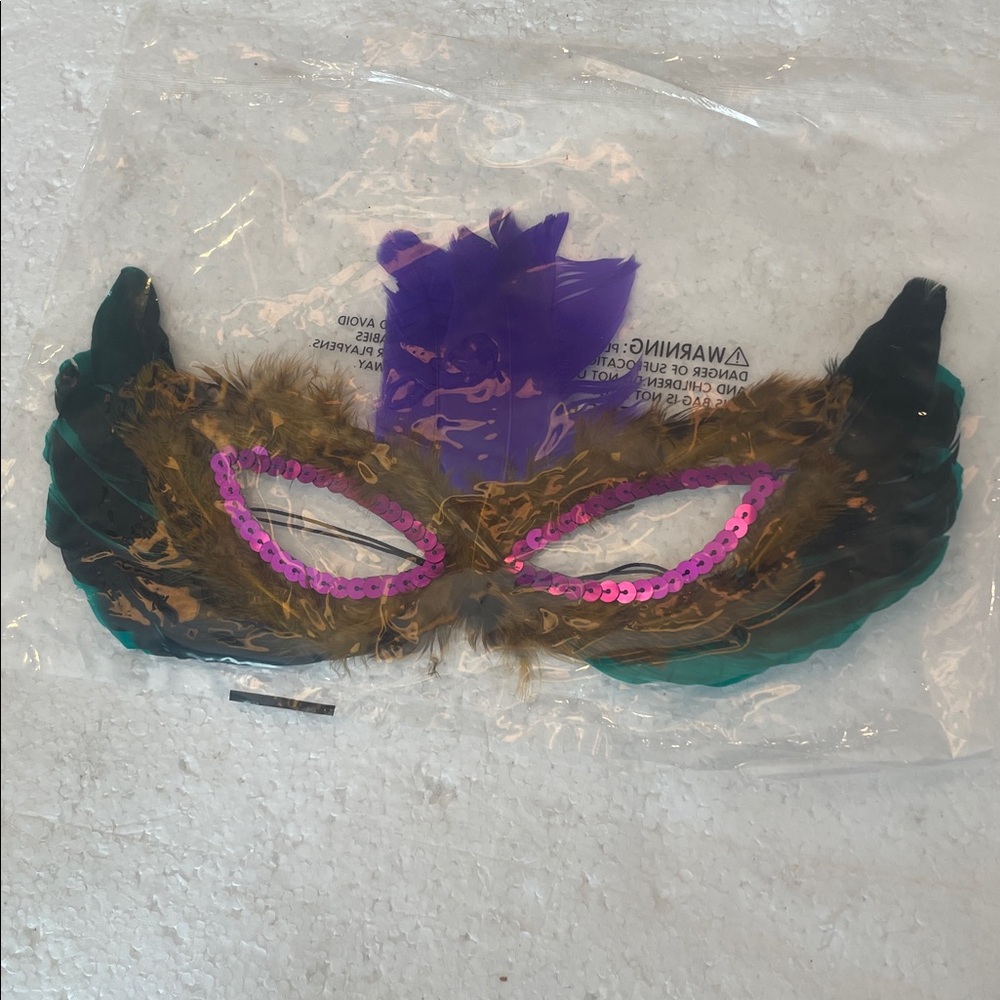 Feather sequin Masquerade Mask Halloween cosplay Masquerade Theater Halloween